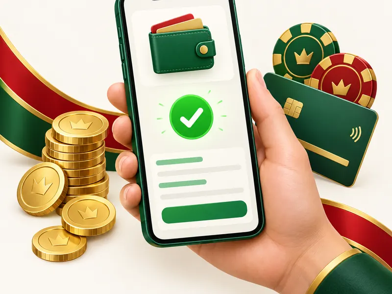 TK1971 deposit with a mobile wallet – illustration